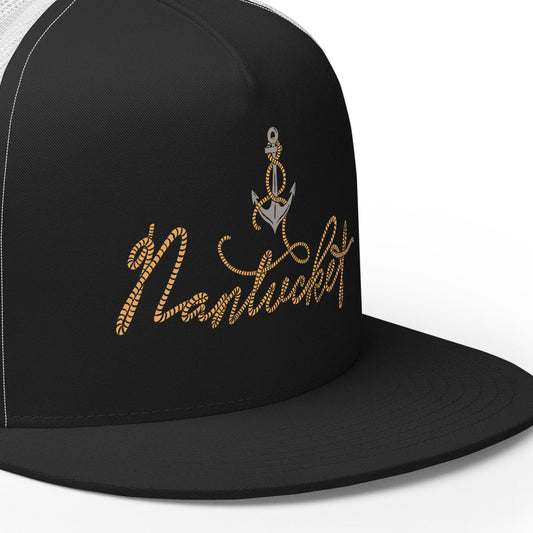 Anchored in Nantucket Trucker Cap