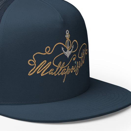 Anchored in Mattapoisett Trucker Cap