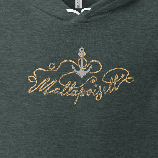 Anchored in Mattapoisett Hoodie
