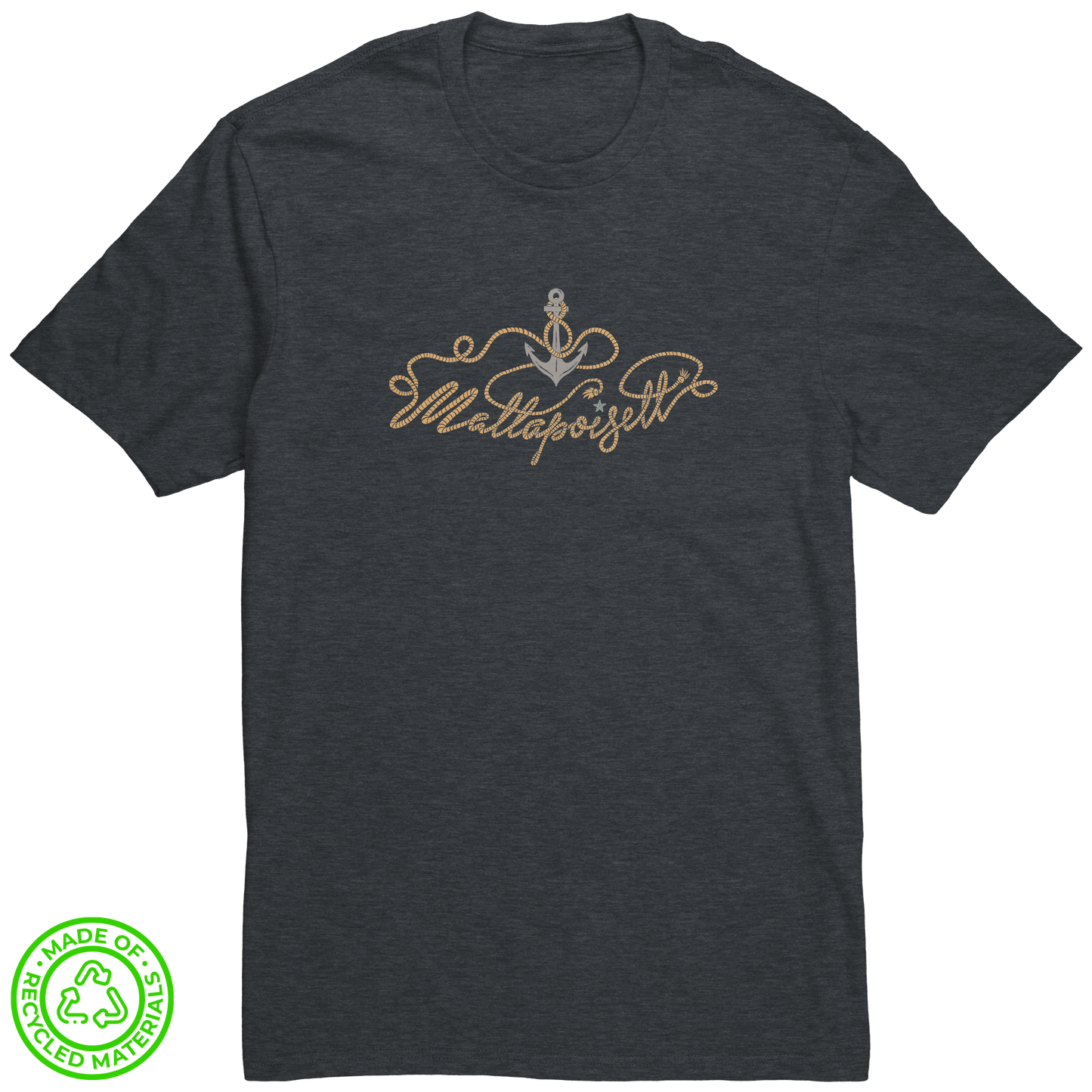 Knotty_Mattapoisett_Recycled_Tee_Re-Tee_Flat_Front_-_Charcoal_Heather_Mockup.png