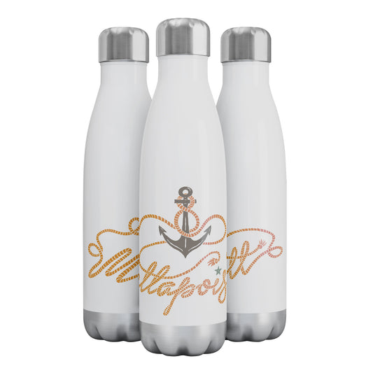 Anchored in Mattapoisett Water Bottle
