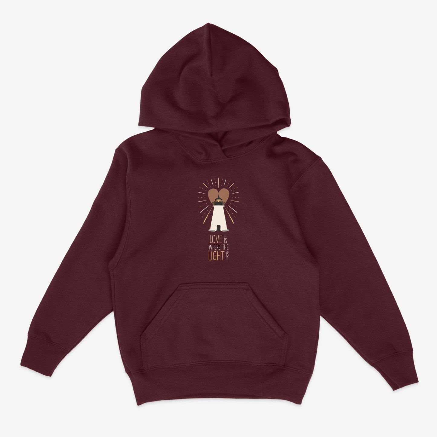 Love Light Mattapoisett Youth Hoodie