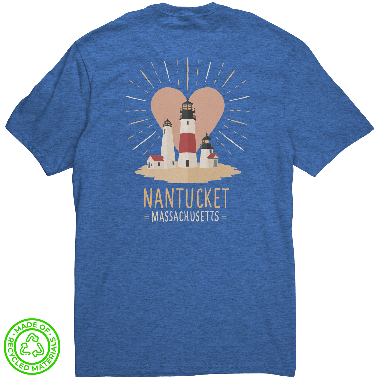 Love_Light_Nantucket_Recycled_Tee_Re-Tee_Flat_Back_-_Blue_Heather_Mockup.png