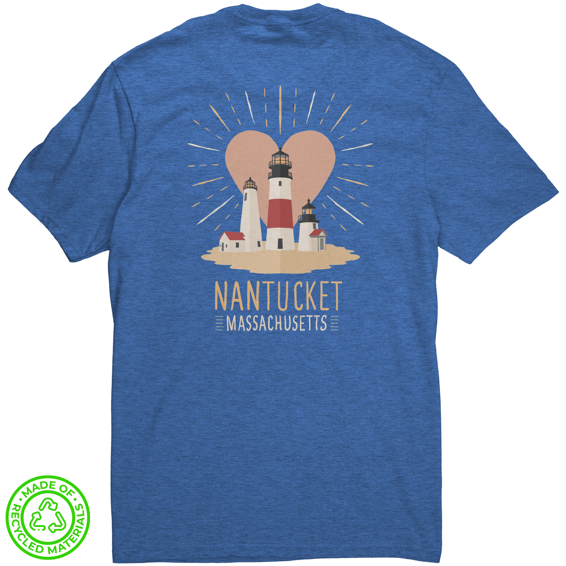 Love_Light_Nantucket_Recycled_Tee_Re-Tee_Flat_Back_-_Blue_Heather_Mockup.png
