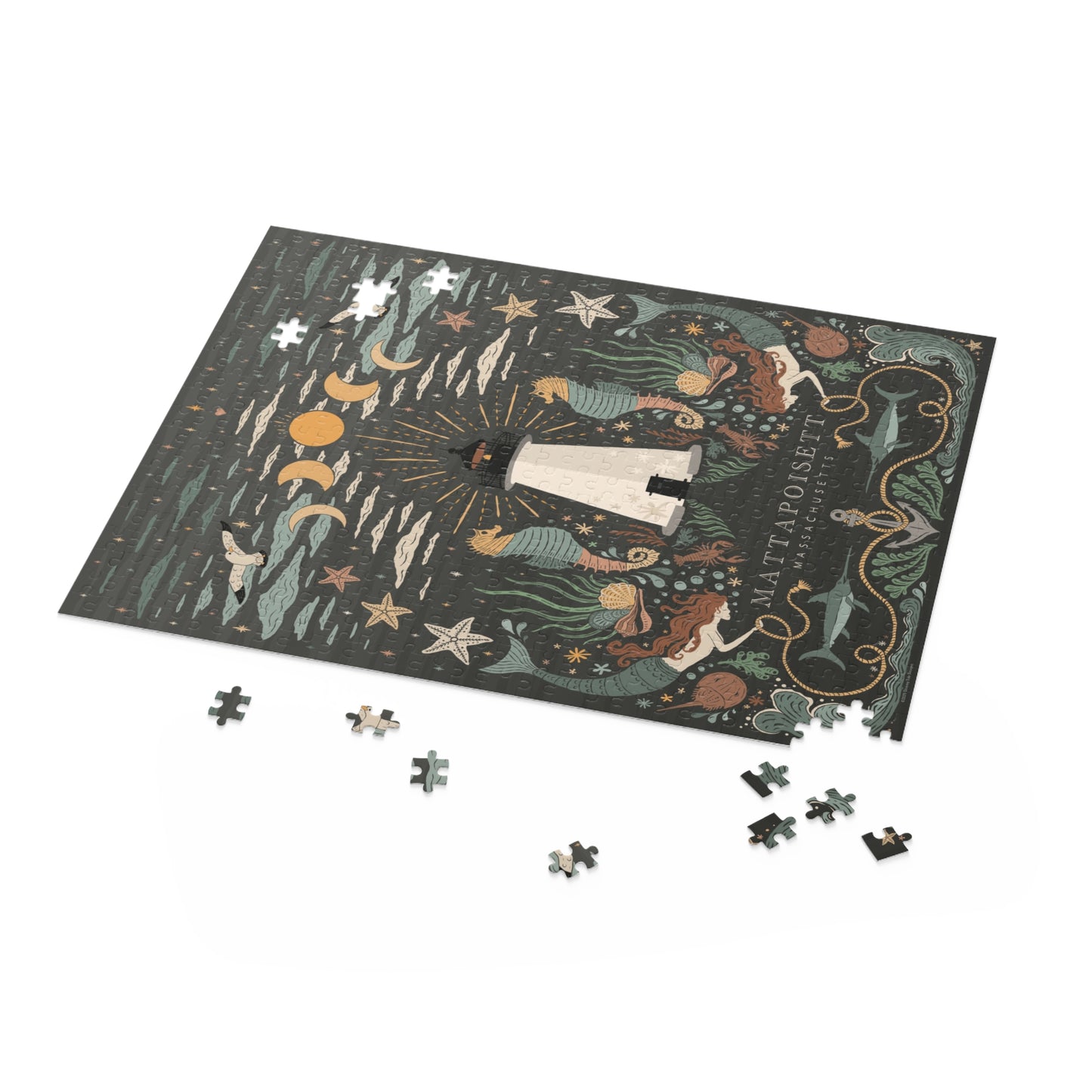 Magical Mattapoisett Puzzle by Shining Tide Designs