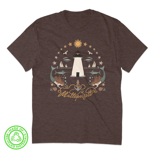 Nautical Mattapoisett Recycled Tee