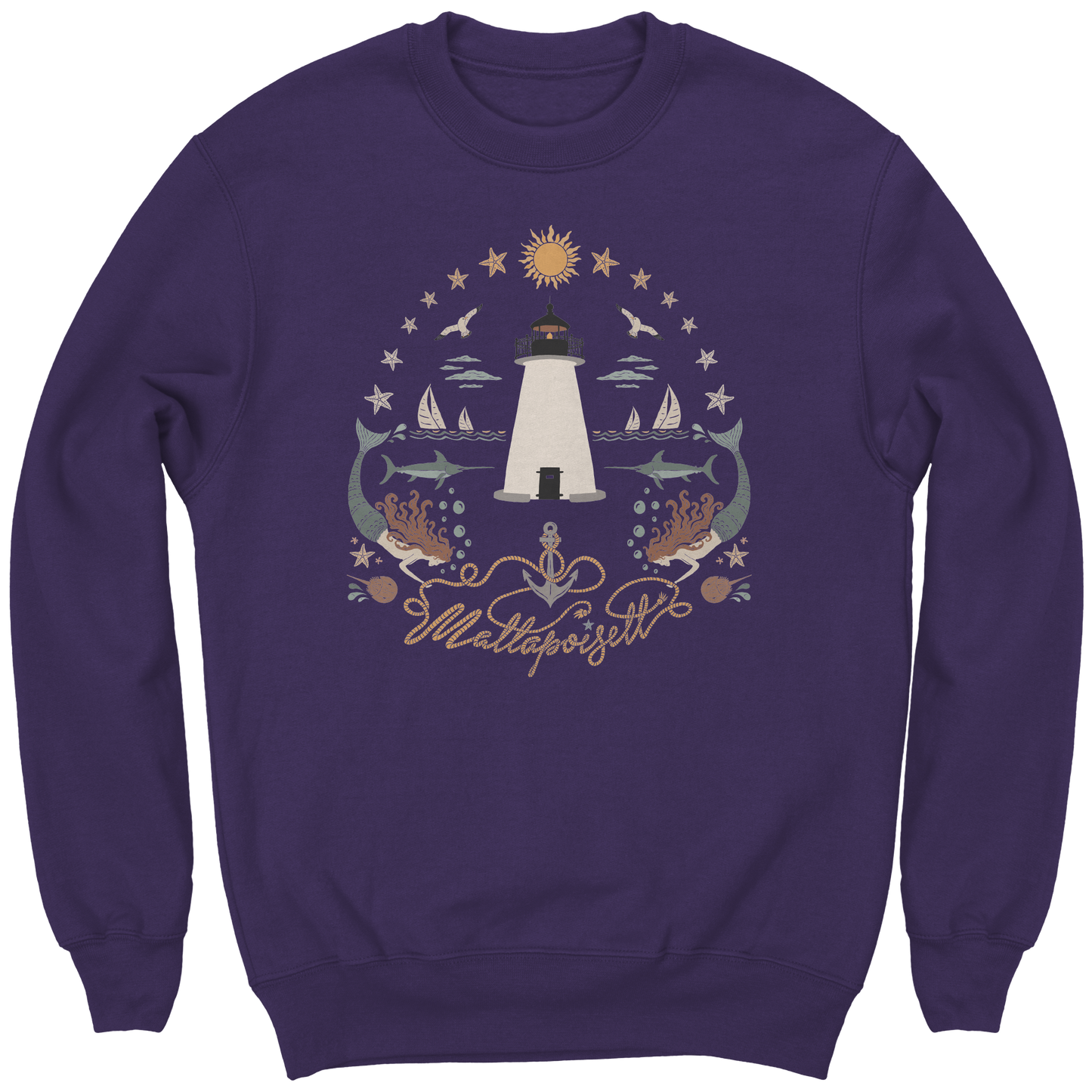 Nautical_Mattapoisett_Youth_Sweatshirt_Purple_Front_Mockup.png
