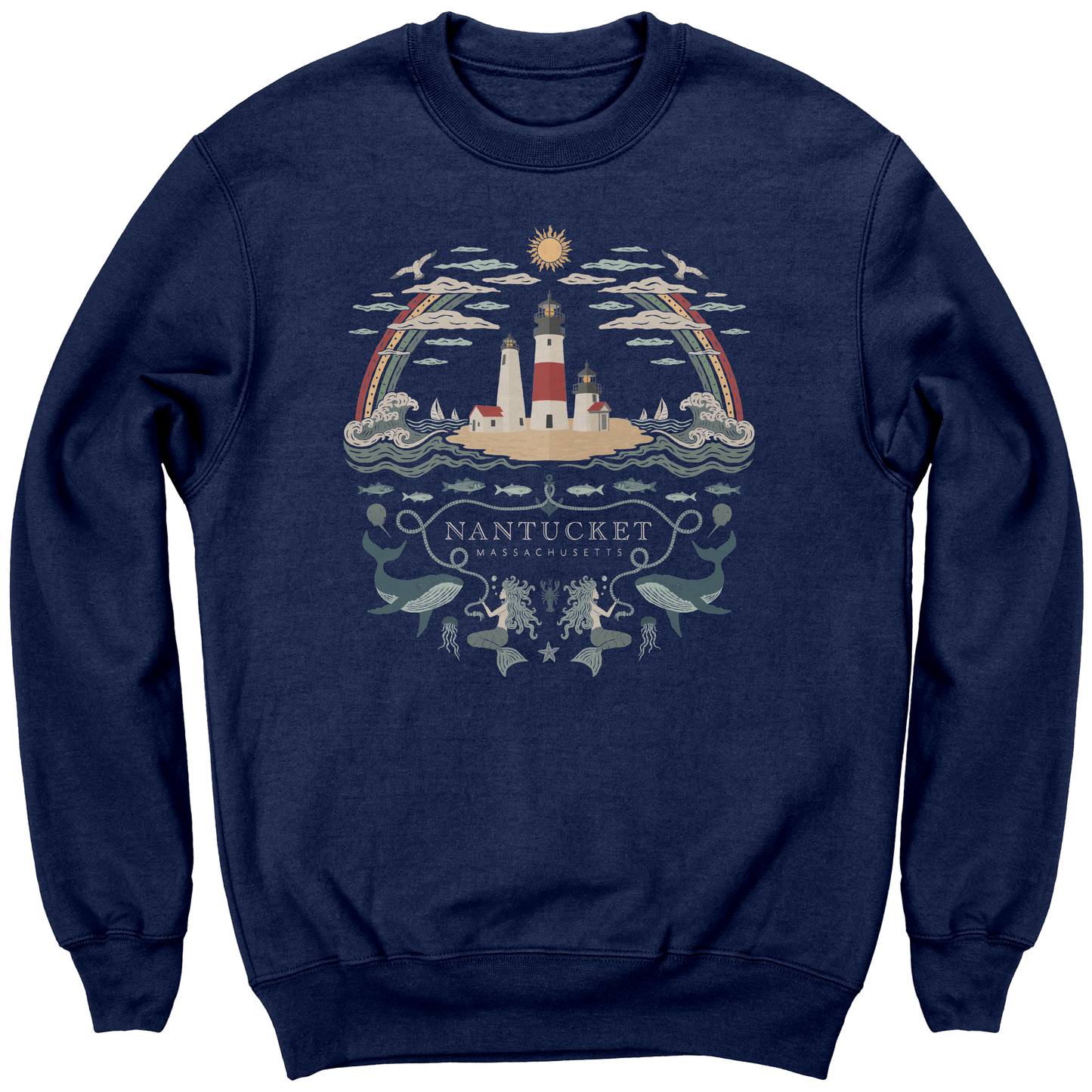 Nautical_Nantucket_Youth_Sweatshirt_Navy_Front_Mockup.png